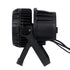 GloboStar® 51114 MINOTAUR Επαγγελματική Κεφαλή PAR DMX512 216W AC 230V 4in1 BEAM - WASH - SPOT - ZOOM 8° - 60° OSRAM LED Αδιάβροχη IP65 RGBW - Μαύρο - L24.8 x W28 x H37cm - ledmania.gr