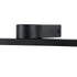 GloboStar® MEGAN 60448 Μοντέρνο Φωτιστικό Τοίχου - Απλίκα Καθρέπτη Μπάνιου - Πίνακα LED 12W 1400lm 120° AC 220-240V IP44 Μ60 x Π12 x Υ4cm - Φυσικό Λευκό 4500K - Μαύρο - ledmania.gr
