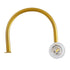 GloboStar® FLORA 60413 Μοντέρνο Φωτιστικό Τοίχου - Απλίκα Καθρέπτη Μπάνιου - Πίνακα 2 x G9 270° AC 220-240V IP44 Μ31 x Π13 x Υ12cm - Χρυσό - ledmania.gr