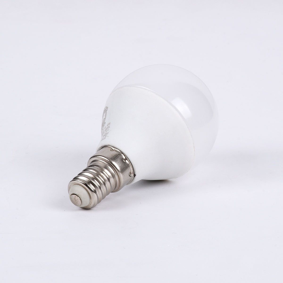 GloboStar® 60017 Λάμπα LED E14 G45 Γλομπάκι 6W 564lm 260° AC 220-240V IP20 Φ4.5 x Υ7.8cm Θερμό Λευκό 2700K - ledmania.gr