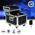GloboStar® 51170 MERMAID Επαγγελματική Επιδαπέδια Μηχανή Double Haze Machine - Διπλού Εφέ Ομίχλης-Νέφωσης 600W AC 220V-240V DMX512 Display on Body & Ασύρματο Χειριστήριο σε Flight Case - Μαύρο - L49.5 x W38 x H45cm - ledmania.gr