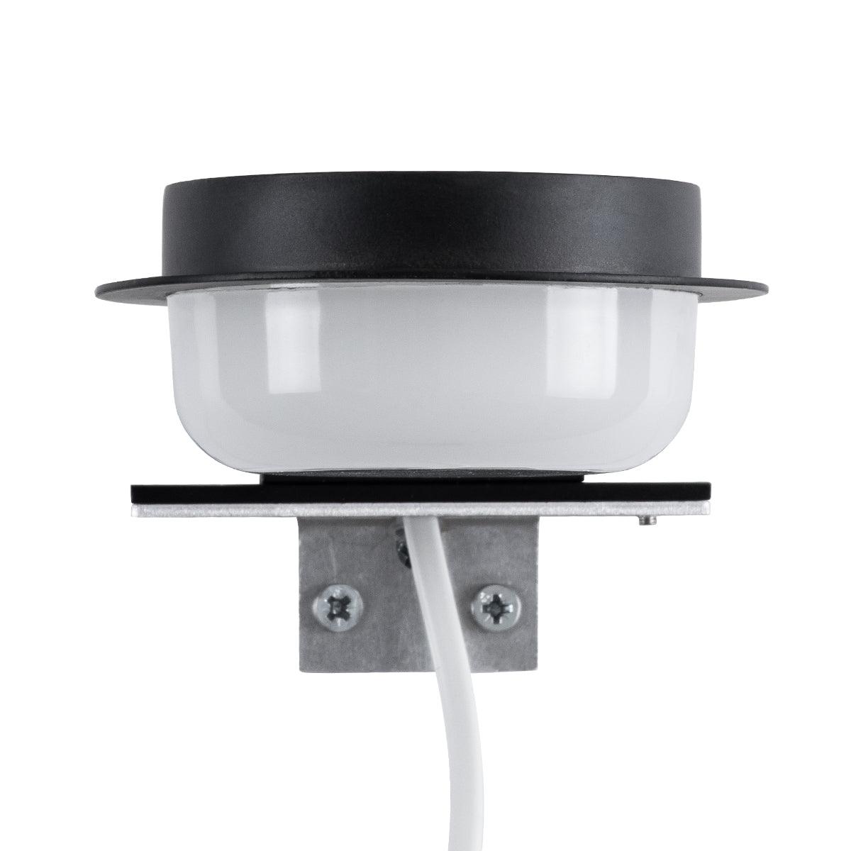 GloboStar® KIARA 60400 Μοντέρνο Φωτιστικό Τοίχου - Απλίκα Καθρέπτη Μπάνιου με 3 Τρόπους Τοποθέτησης LED 5W 560lm 120° AC 220-240V IP44 Μ10 x Π13 x Υ3cm - Φυσικό Λευκό 4500K - Μαύρο - ledmania.gr