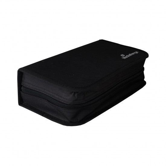 MediaRange Media Storage Wallet for 96 Discs Nylon Black (MRBOX55) - ledmania.gr