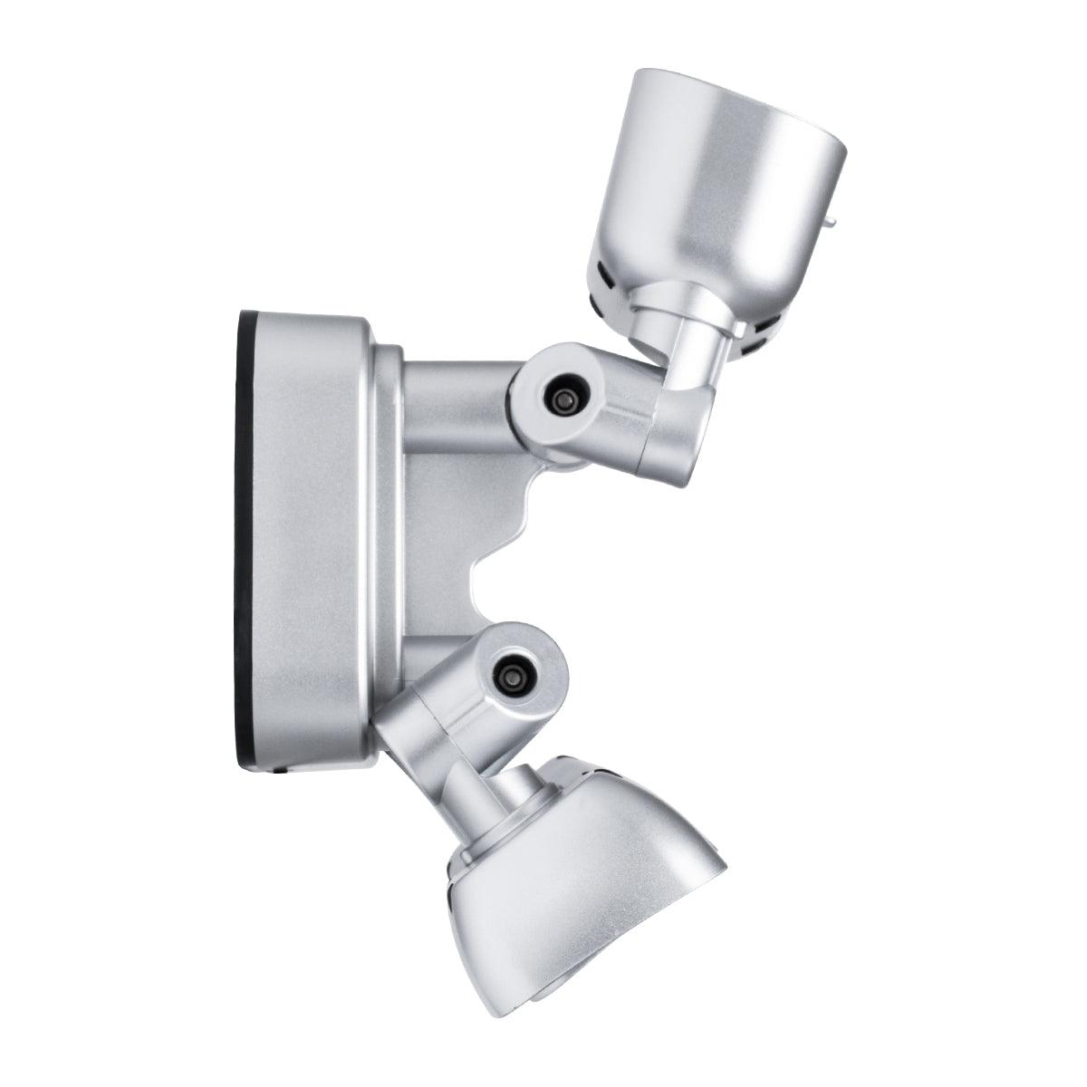 GloboStar® 86044 Αυτόνομος Ηλιακός Προβολέας LED SMD 24W 1200lm με IP Camera 1080P 2MP WiFi 150° Μοιρών - Ενσωματωμένη Μπαταρία 3200mAh - Φωτοβολταϊκό Πάνελ - Αισθητήρα Ημέρας-Νύχτας & Ρύθμιση Χρόνου Ανάμματος - Αδιάβροχος IP66 Ψυχρό Λευκό 6000K - Ασημί - ledmania.gr