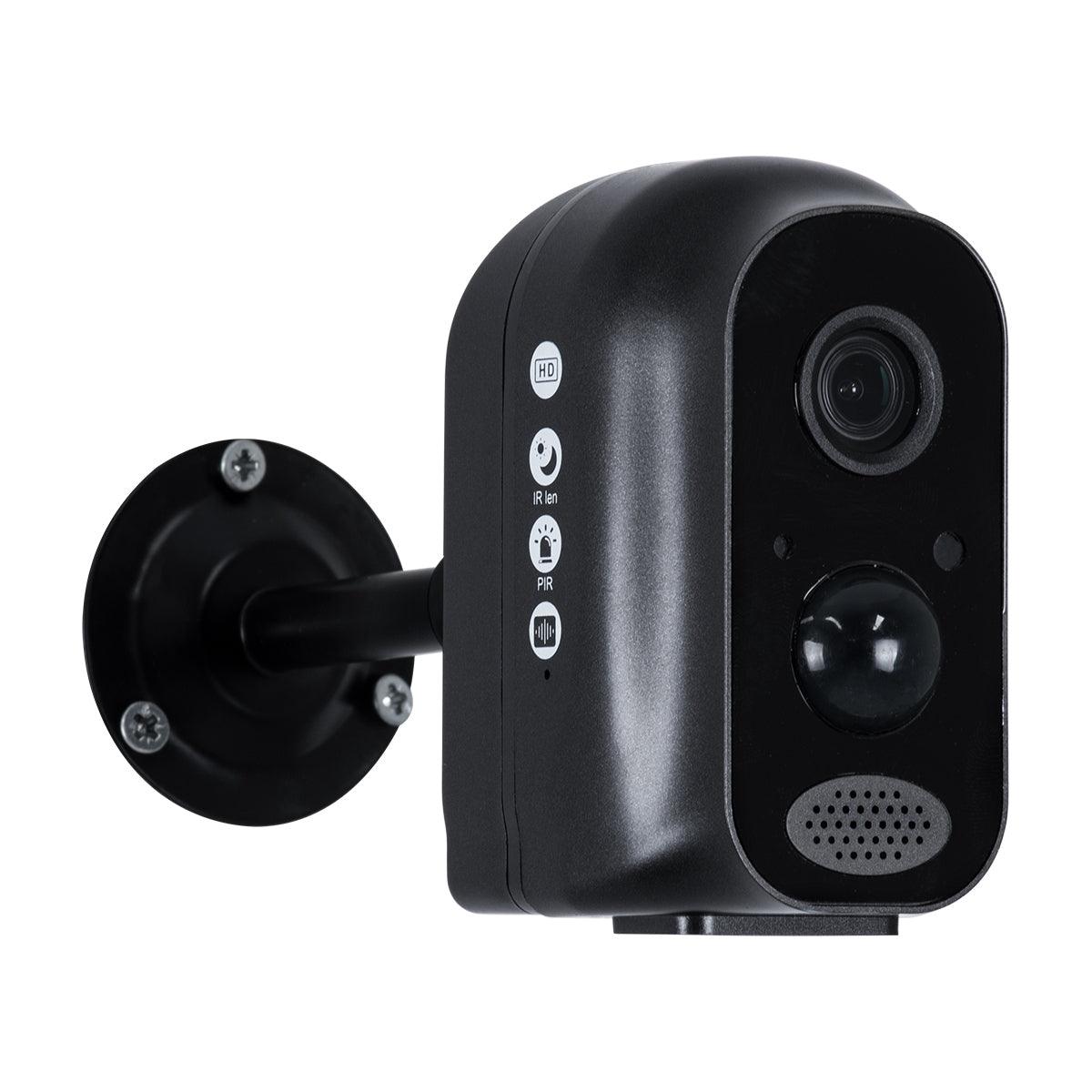 GloboStar® 86026 Επαναφορτιζόμενη Επιτραπέζια/Τοίχου IP Camera 1080P WiFi 90° Μοιρών - 6200mAh - Νυχτερινή Όραση με LED IR - Διπλή Κατέυθυνση Ομιλίας - Ανιχνευτή Κίνησης - Νυχτερινή Λήψη - Θέση SD Κάρτας Max 128GB - 25 Μέρες Stand By - ledmania.gr