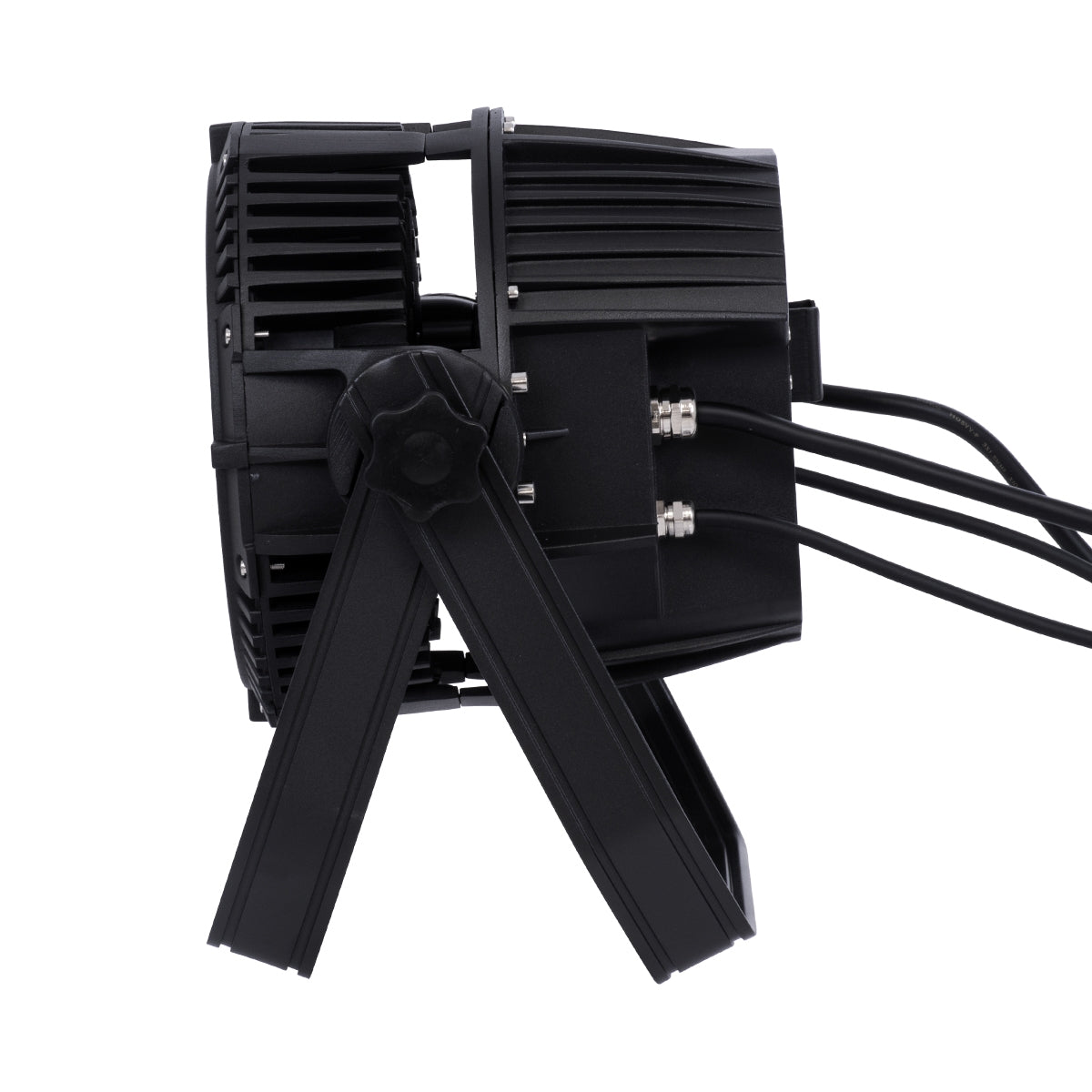 GloboStar® 51130 CENTAUR Επαγγελματική Κεφαλή PAR DMX512 270W AC 230V 4in1 - SPOT 30° OSRAM LED Αδιάβροχη IP65 RGBW - Μαύρο - L22.6 x W22 x H32cm - ledmania.gr