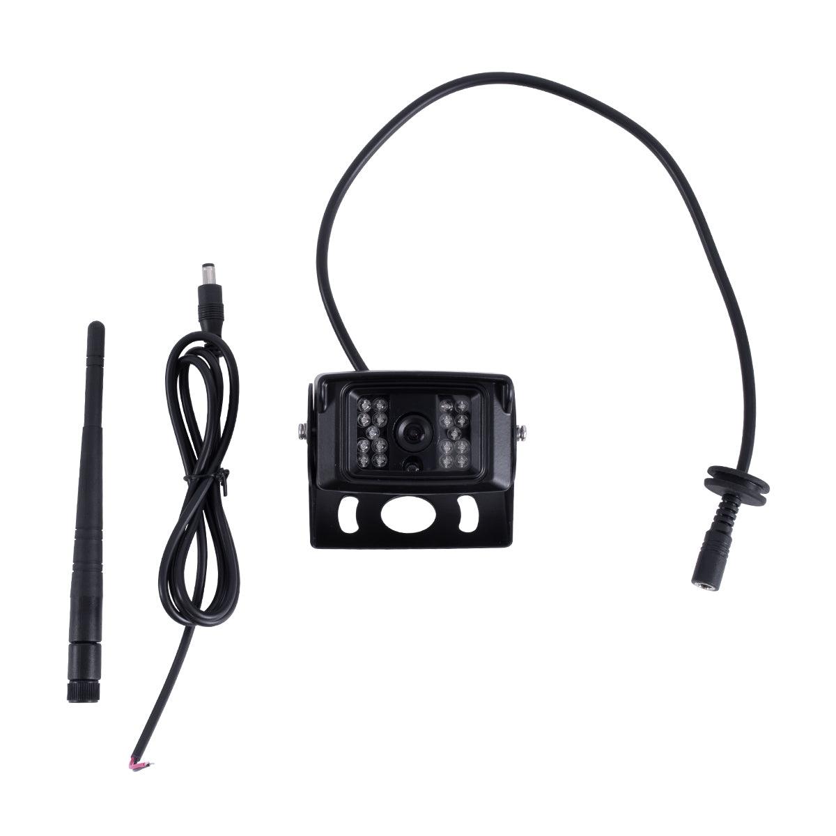 GloboStar® 86071 WiFi Έγχρωμη Κάμερα 1800P HD Οπισθοπορείας Αυτοκινήτου-Φορτηγού DC 12-24V 120° με Parking Lines Αδιάβροχη IP68 - Μαύρο - ledmania.gr
