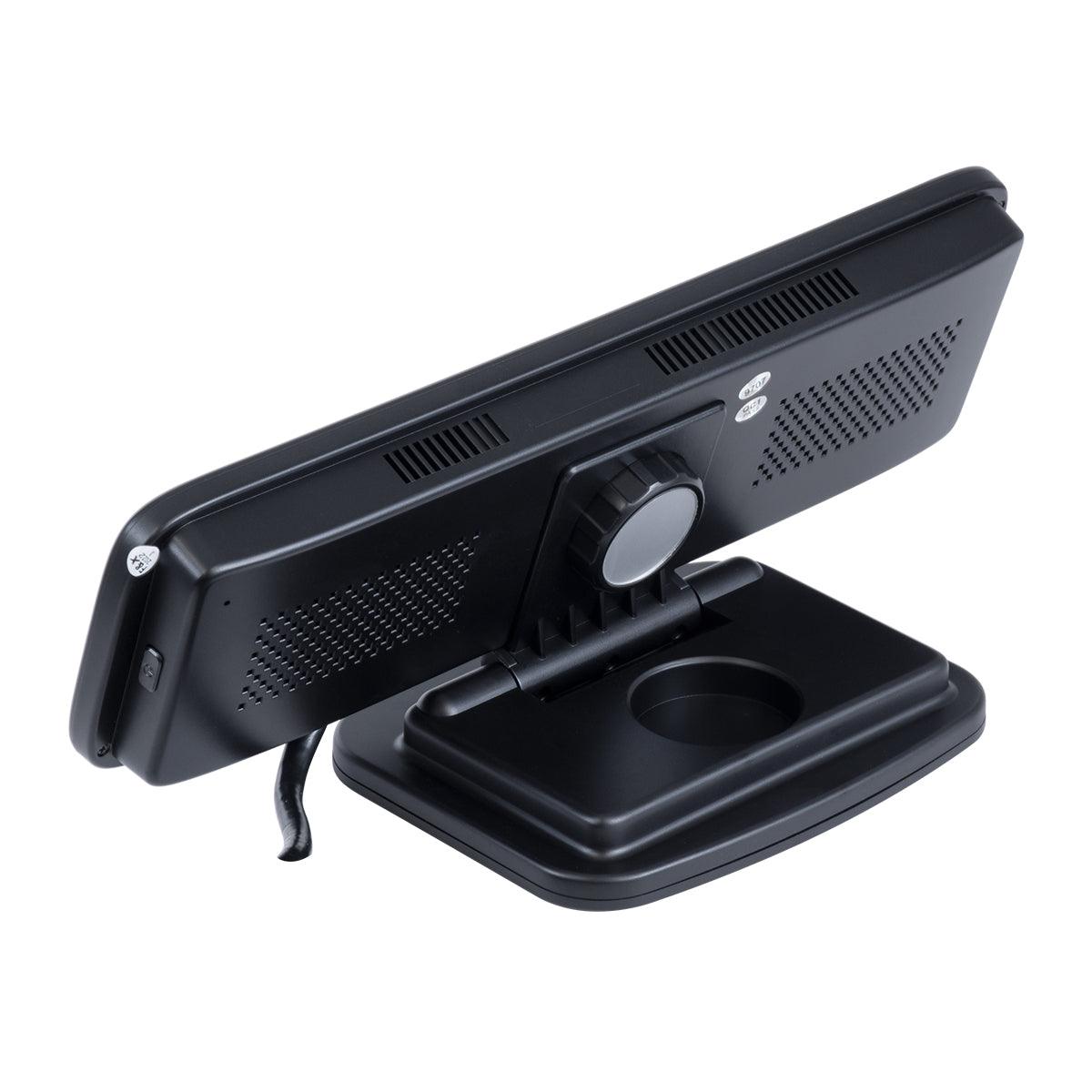 GloboStar® 86058 Καθρέπτης Αυτοκινήτου Android 9.0 360° με 4 Κάμερες 4G Sim Card Slot - WiFi - GPS Navigator - Bluetooth - RAM2GB+ROM32GB - FM Transmitter - Νυχτερινή Όραση - με Parking Lines - Μαύρο - ledmania.gr