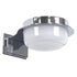 GloboStar® KIARA 60402 Μοντέρνο Φωτιστικό Τοίχου - Απλίκα Καθρέπτη Μπάνιου με 3 Τρόπους Τοποθέτησης LED 5W 560lm 120° AC 220-240V IP44 Μ10 x Π13 x Υ3cm - Φυσικό Λευκό 4500K - Χρώμιο Νίκελ - ledmania.gr