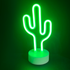 ΚΑΚΤΟΣ, 45 NEON LED ΛΑΜΠΑΚΙΑ ΜΕ ΜΠΑΤΑΡΙΑ (3xAA)/USB, ΠΡΑΣΙΝΟ, IP20, 15x10x25.5cm - ledmania.gr