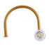 GloboStar® FLORA 60415 Μοντέρνο Φωτιστικό Τοίχου - Απλίκα Καθρέπτη Μπάνιου - Πίνακα 2 x G9 270° AC 220-240V IP44 Μ31 x Π13 x Υ12cm - Χάλκινο - ledmania.gr