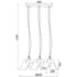 ΚΡΕΜΑΣΤΟ Φ/Σ 3ΧΕ27 ΤΣΙΜΕΝΤΟ+ΔΕΡΜΑ 62Χ20ΧΗ110CM ALFA - ledmania.gr