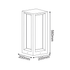 ^ΦΩΤΙΣΤΙΚΟ ΚΗΠΟΥ 560MM IP65 3xE27 Max.7W ΛΕΥΚΟ ΤΣΙΜΕΝΤΟ & PC ΚΑΛΥΜΜΑ - ledmania.gr