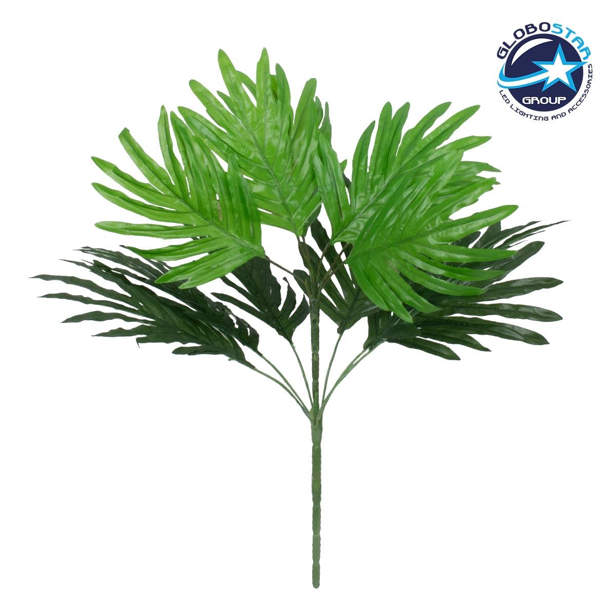 GloboStar® SMALL PALM 78263 Τεχνητό Φυτό Φοίνικας Μικρός - Μπουκέτο Διακοσμητικών Φυτών - Κλαδιών με Φύλλωμα Πράσινο Υ50cm - ledmania.gr