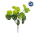 GloboStar® CENTELLA 78267 Τεχνητό Φυτό Σεντέλα - Μπουκέτο Διακοσμητικών Φυτών - Κλαδιών με Φύλλωμα Πράσινο Υ33cm - ledmania.gr
