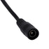 GloboStar® 70682 Καλώδιο Διακόπτης ON/OFF DC 12-24V 180cm από Jack Male 2.1x5.5mm σε Female 2.1x5.5mm Μαύρο L185 x W1.9 x H1.5cm - ledmania.gr