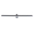 GloboStar® MEGAN 60449 Μοντέρνο Φωτιστικό Τοίχου - Απλίκα Καθρέπτη Μπάνιου - Πίνακα LED 12W 1400lm 120° AC 220-240V IP44 Μ60 x Π12 x Υ4cm - Φυσικό Λευκό 4500K - Χρώμιο Νίκελ - ledmania.gr