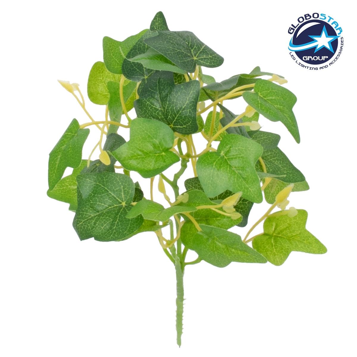 GloboStar® CANARIAN IVY 78232 Τεχνητό Φυτό Κισσός Καναρίων - Μπουκέτο Διακοσμητικών Φυτών - Κλαδιών με Φύλλωμα Πράσινο Υ25cm - ledmania.gr