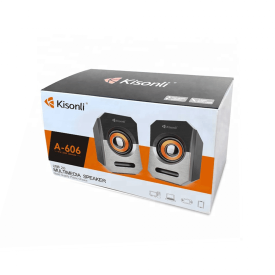 KISONLI SPEAKERS А606, 3Wx2 USB - ledmania.gr