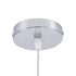 GloboStar® CARIBBEAN 01784 Μοντέρνο Κρεμαστό Φωτιστικό Οροφής Μονόφωτο 1 x E27 Μπεζ Μπαμπού Πλέγμα D80 x H35cm - ledmania.gr