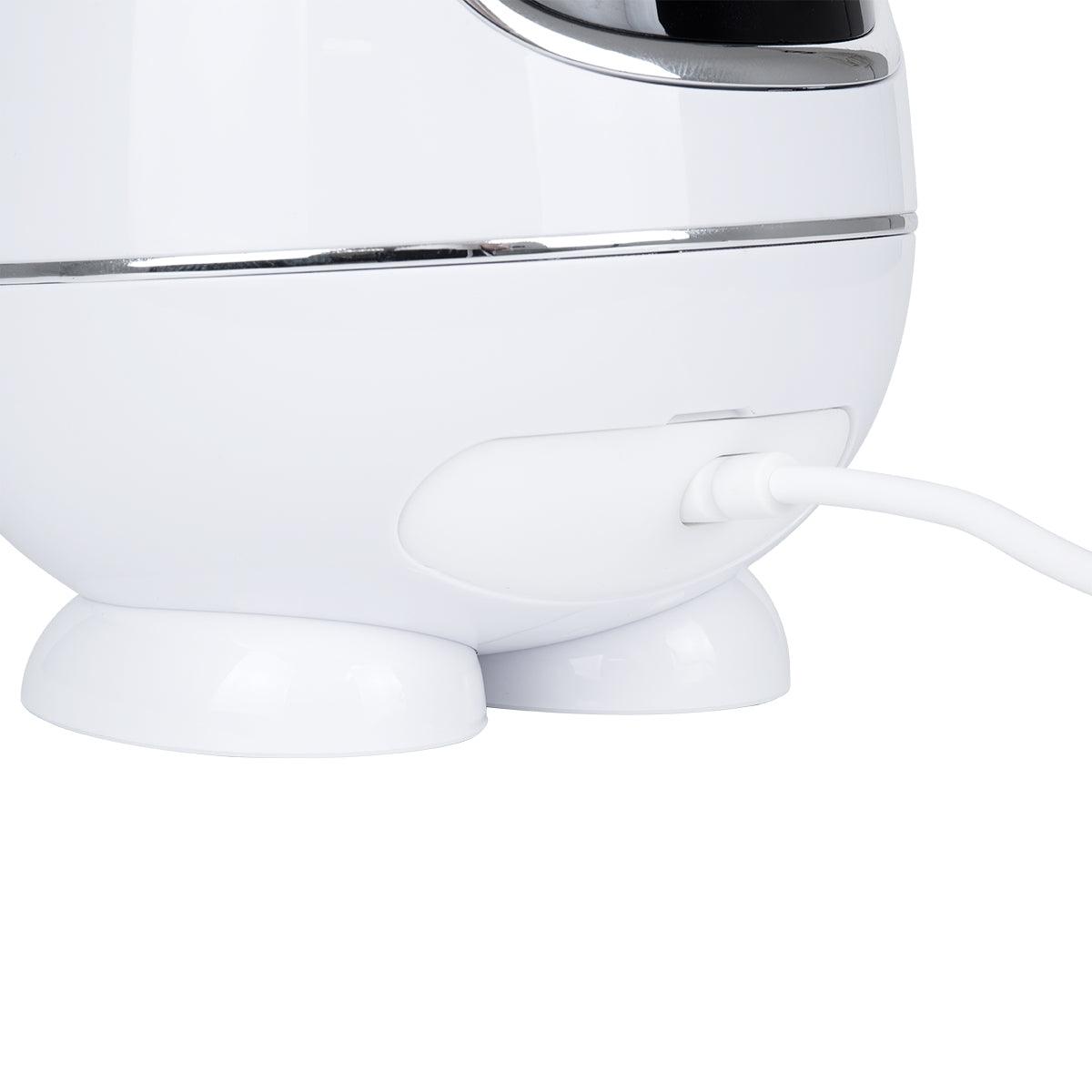 GloboStar® 86008 Rechargeable Table Camera WiFi HD 1080P 3MP 350° 5200mAh Two Way Audio & Motion Detection - Επαναφορτιζόμενη Επιτραπέζια Κάμερα WiFi HD 1080P 350° 5200mAh Διπλή Κατέυθυνση Ομιλίας με Ανιχνευτή Κίνησης - Λευκό - ledmania.gr