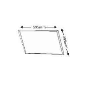 LED PANEL DIM 25W 295x595x10mm 6000K 2300Lm 230V Ra80 - ledmania.gr