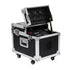 GloboStar® 51170 MERMAID Επαγγελματική Επιδαπέδια Μηχανή Double Haze Machine - Διπλού Εφέ Ομίχλης-Νέφωσης 600W AC 220V-240V DMX512 Display on Body & Ασύρματο Χειριστήριο σε Flight Case - Μαύρο - L49.5 x W38 x H45cm - ledmania.gr