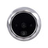 GloboStar® 86067 Επαναφορτιζόμενη Ψηφιακή Έξυπνη Camera Εξώπορτας 90° Μοιρών με Έγχρωμη Οθόνη 2.8" Inches - USB - Νυχτερινή Όραση με LED IR - Κουδούνι - Ασημί - ledmania.gr