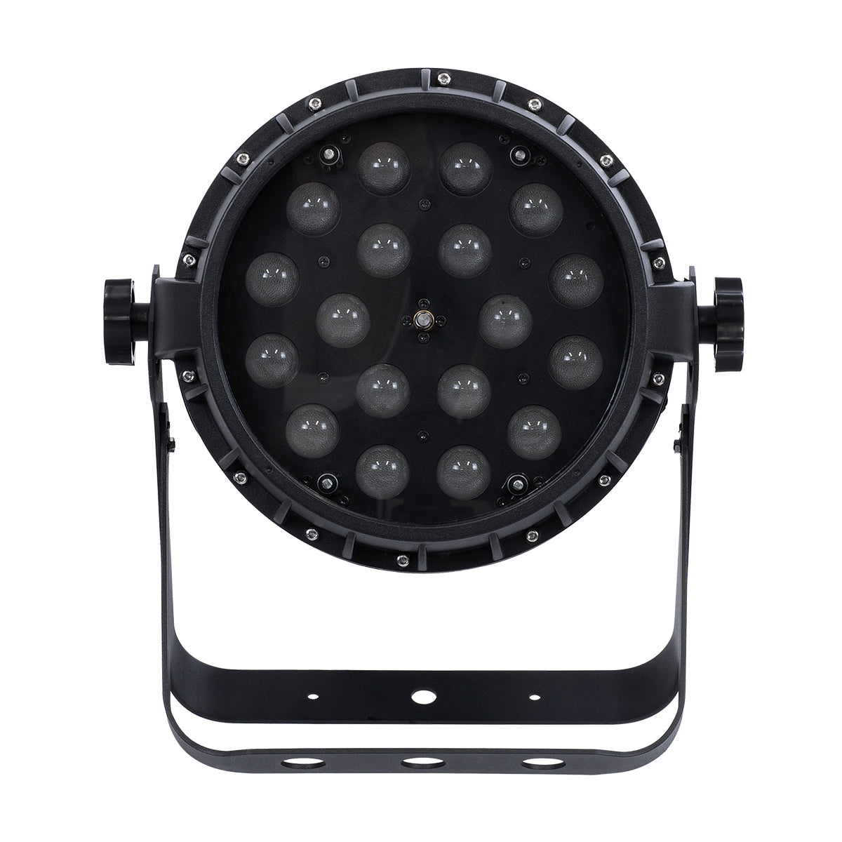 GloboStar® 51114 MINOTAUR Επαγγελματική Κεφαλή PAR DMX512 216W AC 230V 4in1 BEAM - WASH - SPOT - ZOOM 8° - 60° OSRAM LED Αδιάβροχη IP65 RGBW - Μαύρο - L24.8 x W28 x H37cm - ledmania.gr