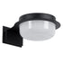 GloboStar® KIARA 60400 Μοντέρνο Φωτιστικό Τοίχου - Απλίκα Καθρέπτη Μπάνιου με 3 Τρόπους Τοποθέτησης LED 5W 560lm 120° AC 220-240V IP44 Μ10 x Π13 x Υ3cm - Φυσικό Λευκό 4500K - Μαύρο - ledmania.gr