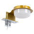 GloboStar® KIARA 60401 Μοντέρνο Φωτιστικό Τοίχου - Απλίκα Καθρέπτη Μπάνιου με 3 Τρόπους Τοποθέτησης LED 5W 560lm 120° AC 220-240V IP44 Μ10 x Π13 x Υ3cm - Φυσικό Λευκό 4500K - Χρυσό - ledmania.gr