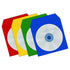 MediaRange Paper Sleeves for 1 Disc Assorted Colours 100 Pack (MRBOX67) - ledmania.gr