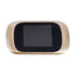 GloboStar® 86068 Επαναφορτιζόμενη Ψηφιακή Έξυπνη Camera Εξώπορτας 90° Μοιρών με Έγχρωμη Οθόνη 2.8" Inches - USB - Νυχτερινή Όραση με LED IR - Κουδούνι - Χρυσό - ledmania.gr