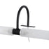 GloboStar® FLORA 60412 Μοντέρνο Φωτιστικό Τοίχου - Απλίκα Καθρέπτη Μπάνιου - Πίνακα 2 x G9 270° AC 220-240V IP44 Μ31 x Π13 x Υ12cm - Μαύρο - ledmania.gr