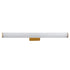 GloboStar® MABEL 60431 Μοντέρνο Φωτιστικό Τοίχου - Απλίκα Καθρέπτη Μπάνιου - Πίνακα LED 12W 1400lm 270° AC 220-240V IP44 Μ60 x Π10 x Υ5cm - Φυσικό Λευκό 4500K - Χάλκινο - ledmania.gr