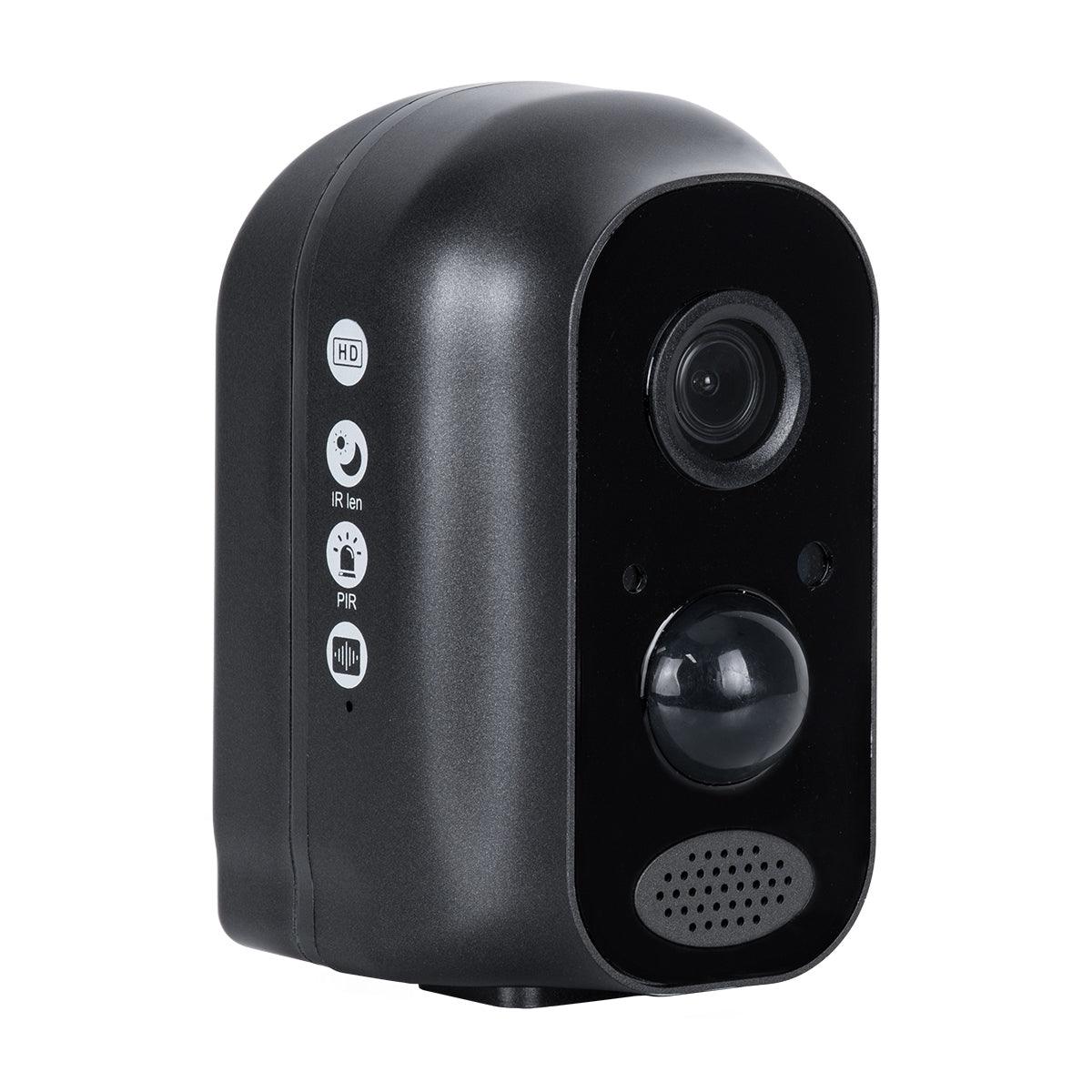 GloboStar® 86026 Επαναφορτιζόμενη Επιτραπέζια/Τοίχου IP Camera 1080P WiFi 90° Μοιρών - 6200mAh - Νυχτερινή Όραση με LED IR - Διπλή Κατέυθυνση Ομιλίας - Ανιχνευτή Κίνησης - Νυχτερινή Λήψη - Θέση SD Κάρτας Max 128GB - 25 Μέρες Stand By - ledmania.gr