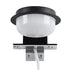 GloboStar® KIARA 60400 Μοντέρνο Φωτιστικό Τοίχου - Απλίκα Καθρέπτη Μπάνιου με 3 Τρόπους Τοποθέτησης LED 5W 560lm 120° AC 220-240V IP44 Μ10 x Π13 x Υ3cm - Φυσικό Λευκό 4500K - Μαύρο - ledmania.gr