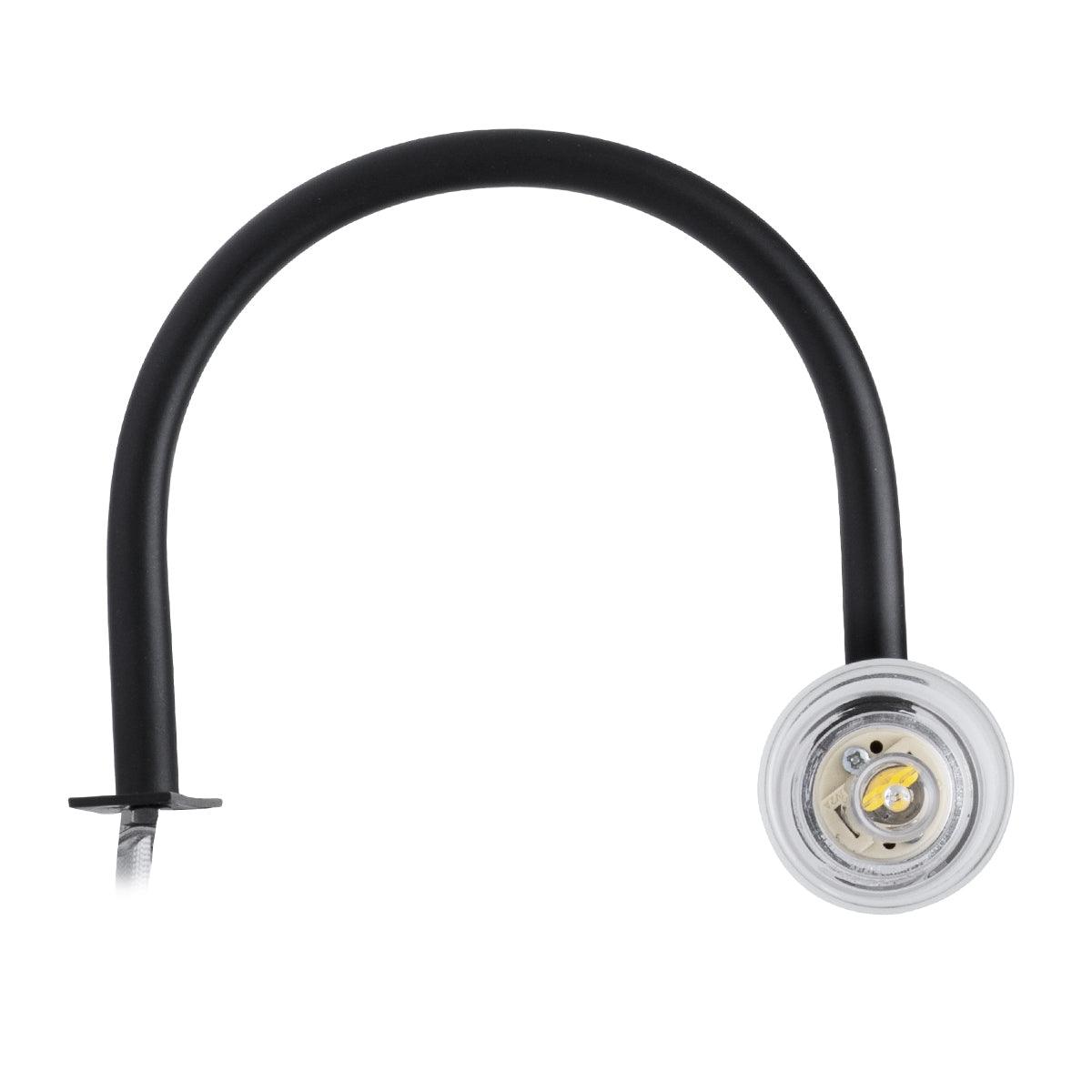 GloboStar® FLORA 60412 Μοντέρνο Φωτιστικό Τοίχου - Απλίκα Καθρέπτη Μπάνιου - Πίνακα 2 x G9 270° AC 220-240V IP44 Μ31 x Π13 x Υ12cm - Μαύρο - ledmania.gr