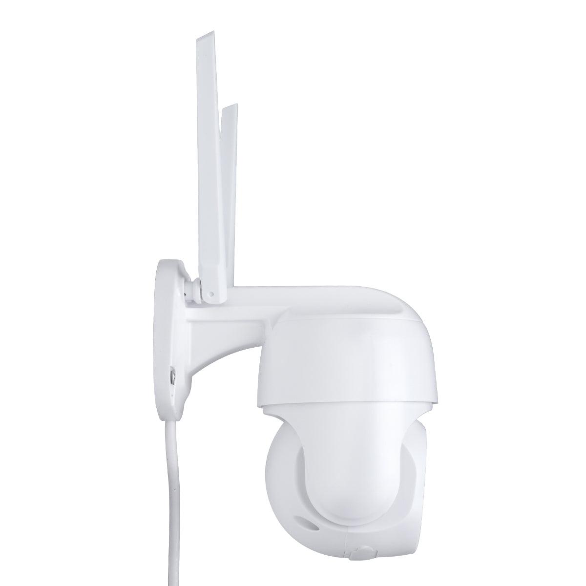 GloboStar® 86040 Ασύρματο Καταγραφικό με 8 x Camera 2MP 1080P WiFi 360° Μοιρών - Αδιάβροχο IP66 - Νυχτερινή Όραση με LED IR - Διπλή Κατέυθυνση Ομιλίας - Ανιχνευτή Κίνησης - Νυχτερινή Λήψη - Λευκό - ledmania.gr