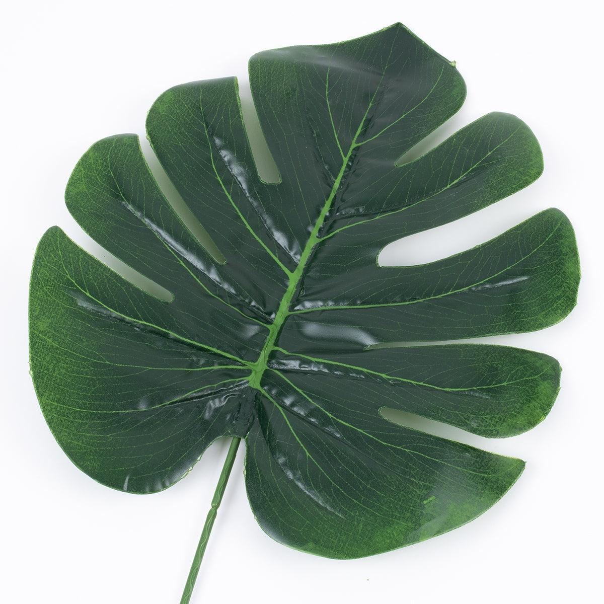 GloboStar® MONSTERA BIG 78238 Τεχνητό Φυτό Μονστέρα Μεγάλη - Μπουκέτο Διακοσμητικών Φυτών - Κλαδιών με Φύλλωμα Πράσινο Υ68cm - ledmania.gr