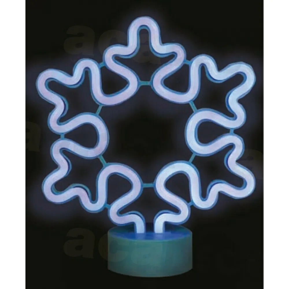 ΦΩΤΙΖΟΜΕΝΟ ΔΙΑΚ/ΚΟ NEON 34LED ΧΙΟΝΟΝΙΦΑΔΑ ΜΠΑΤΑΡΙΑΣ & USB - ledmania.gr