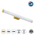 GloboStar® MABEL 60429 Μοντέρνο Φωτιστικό Τοίχου - Απλίκα Καθρέπτη Μπάνιου - Πίνακα LED 12W 1400lm 270° AC 220-240V IP44 Μ60 x Π10 x Υ5cm - Φυσικό Λευκό 4500K - Χρυσό - ledmania.gr