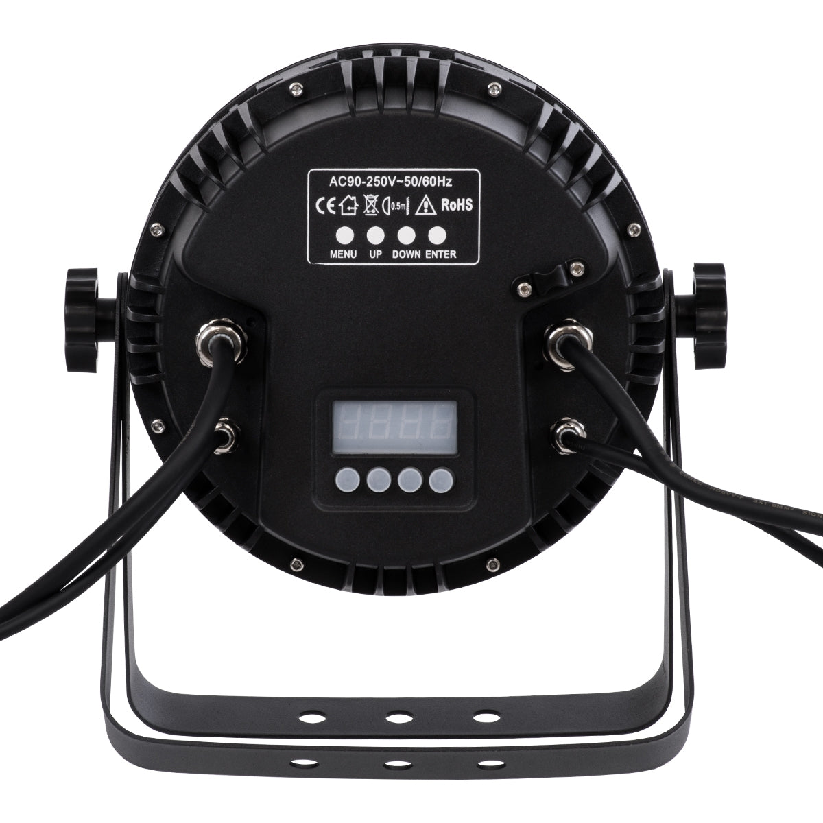 GloboStar® 51119 TYPHON Επαγγελματική Κεφαλή PAR DMX512 200W AC 230V - SPOT - 15° OSRAM LED Αδιάβροχη IP65 - CCT Θερμό Λευκό 2700K - Φυσικό Λευκό 4500K - Ψυχρό Λευκό 6000K - Μαύρο - L23.2 x W22 x H33cm - ledmania.gr