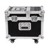 GloboStar® 51170 MERMAID Επαγγελματική Επιδαπέδια Μηχανή Double Haze Machine - Διπλού Εφέ Ομίχλης-Νέφωσης 600W AC 220V-240V DMX512 Display on Body & Ασύρματο Χειριστήριο σε Flight Case - Μαύρο - L49.5 x W38 x H45cm - ledmania.gr