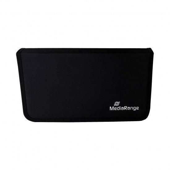 MediaRange Media Storage Wallet for 48 Discs Nylon Black (MRBOX51) - ledmania.gr