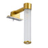 GloboStar® ELSA 60405 Μοντέρνο Φωτιστικό Τοίχου - Απλίκα Καθρέπτη Μπάνιου - Πίνακα 1 x G9 360° AC 220-240V IP44 Μ3.5 x Π13.5 x Υ20cm - Χρυσό - ledmania.gr