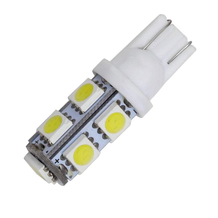 T10-W5W Led Αυτοκινήτων 9smd 5050 12VDc-Ψυχρο λευκο-1τεμ. - ledmania.gr